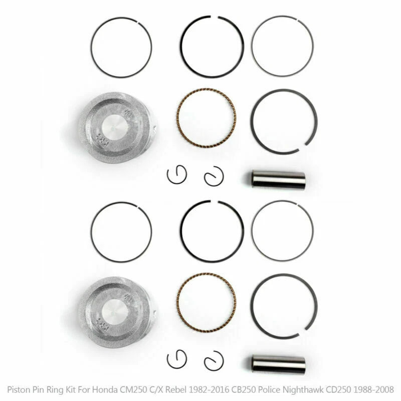 Piston Ring Kit +0.25mm for Honda Rebel CA250 CMX250X CMX250C (T9)