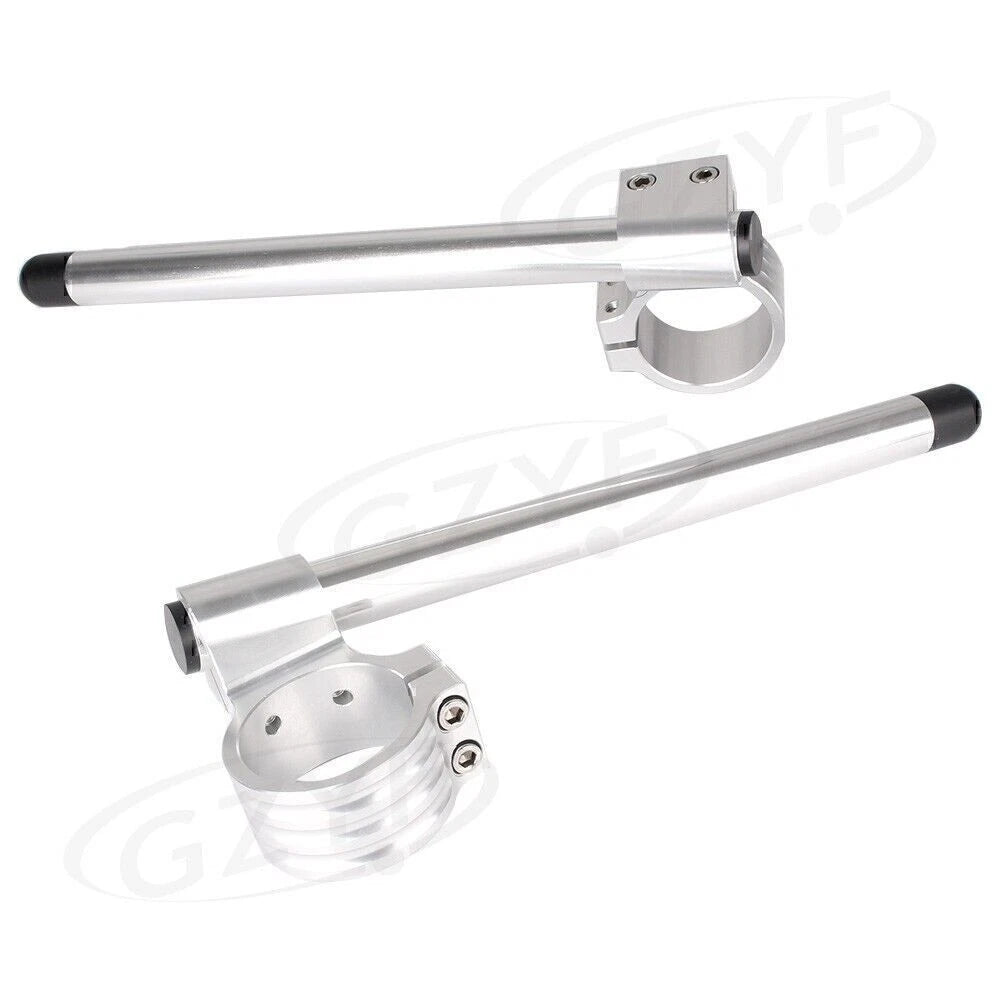 1 Pair 33mm Clip On Handlebar Fork Tube for Universal Motorcycle