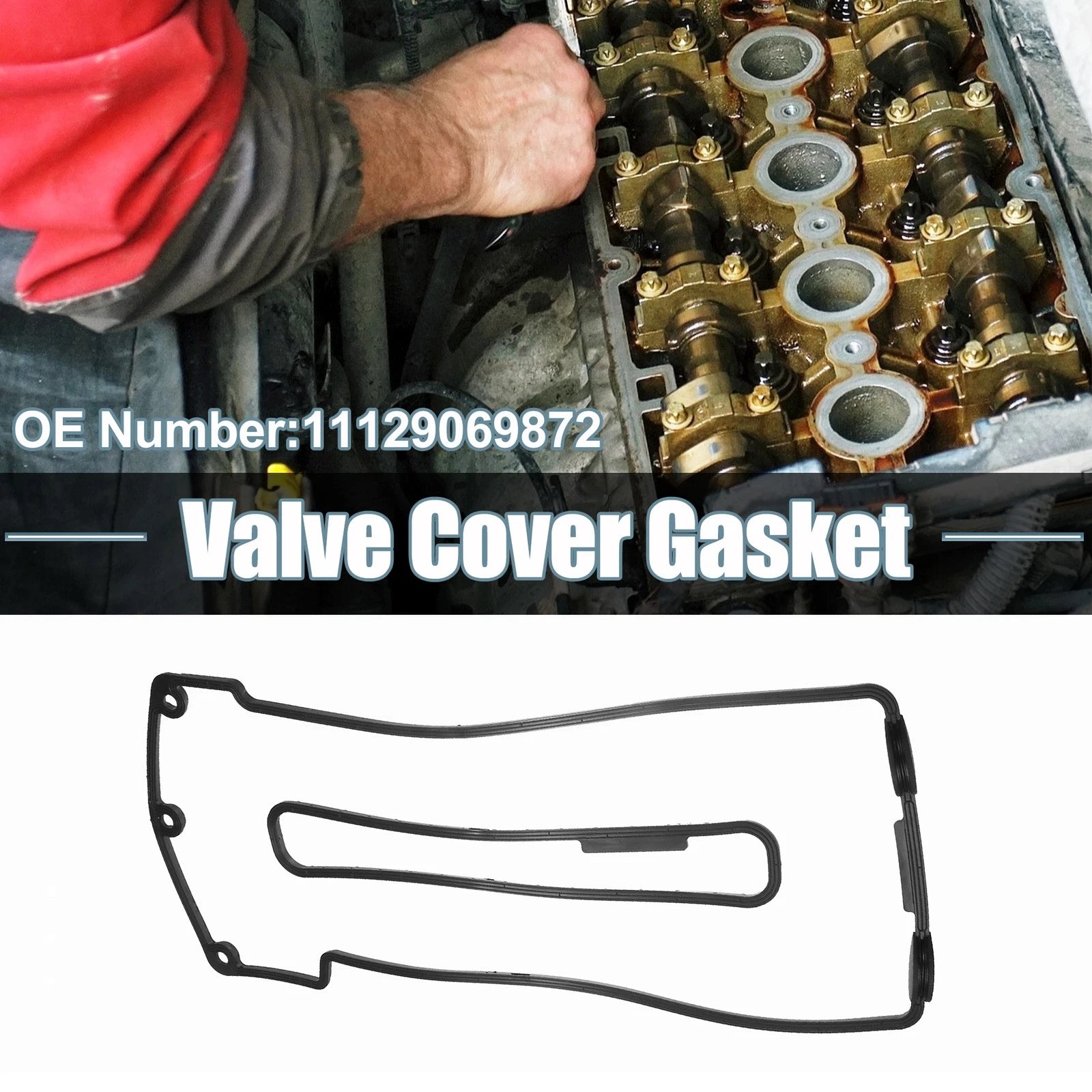Valve Cover Gasket Set for BMW 740iL (1996–1998)