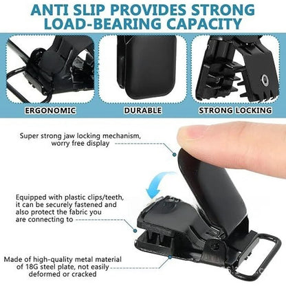 Strong Jaw Locking Blanket Clip for Craft Display Tool Tapestry