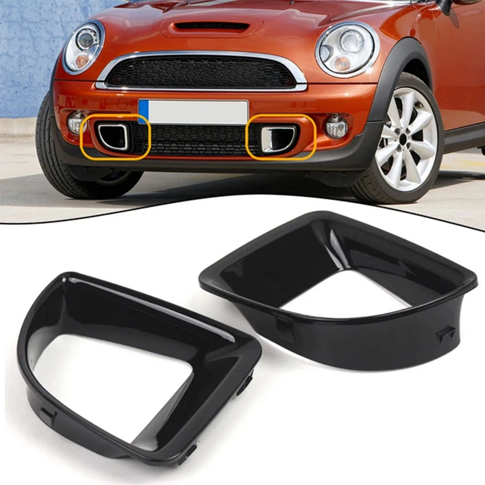 Front Bumper Ventilation Frame 51117255117, 51117255118 for MINI R55 R56 R57 R58 (2007–2015)