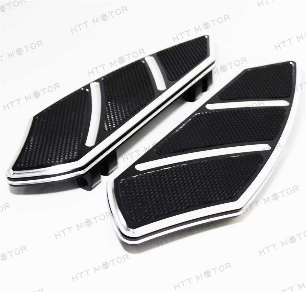 Front Footboard Floorboard for Harley Touring Softail (1984–2015) Black