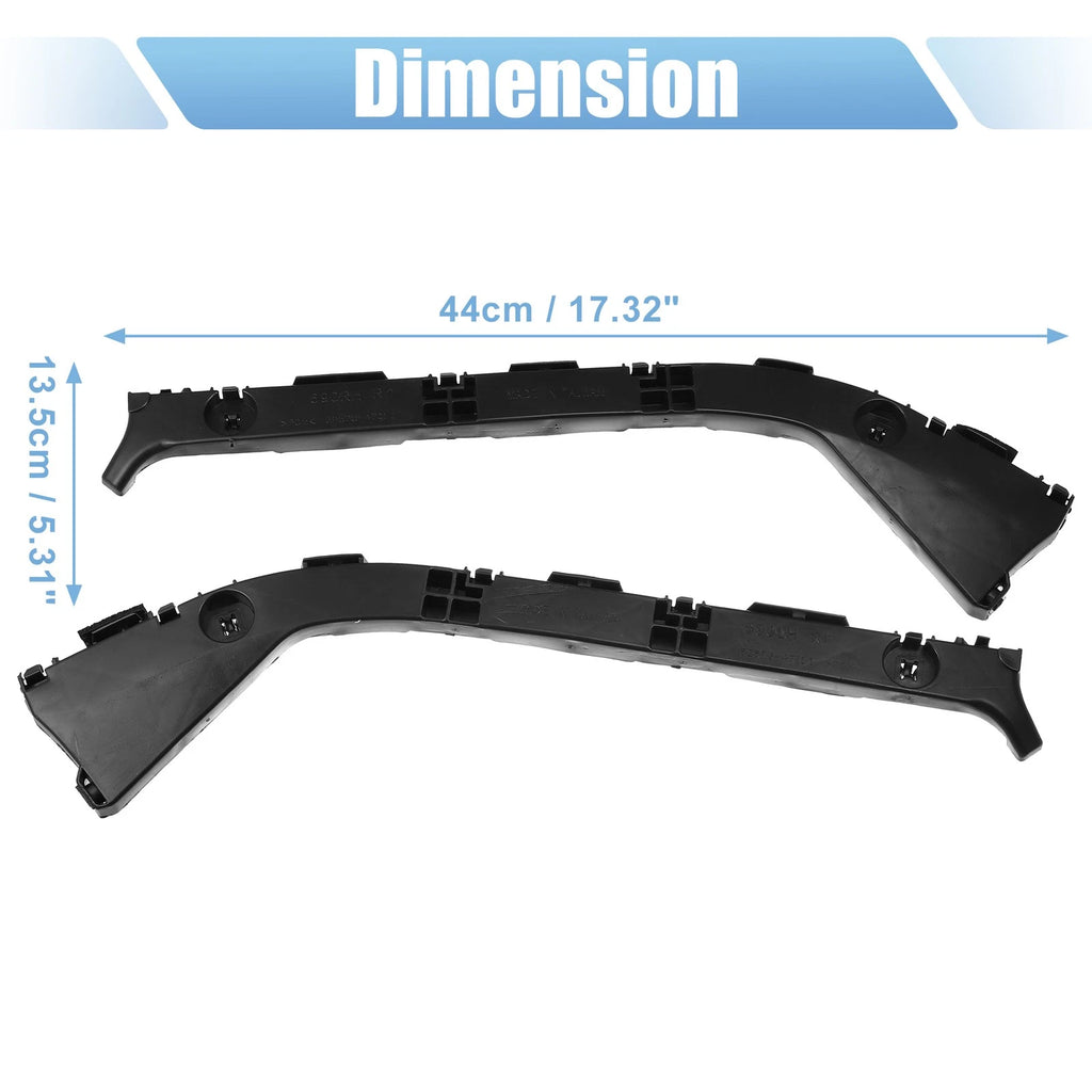 Rear Bumper Bracket Pair Replacement for Toyota Prius 1.5L (2010–2015)