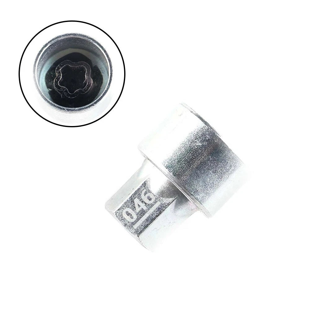 Tire Wheel Lock Lug Nut Bolt with #46 Key Socket for BMW F12 (2012–2017)