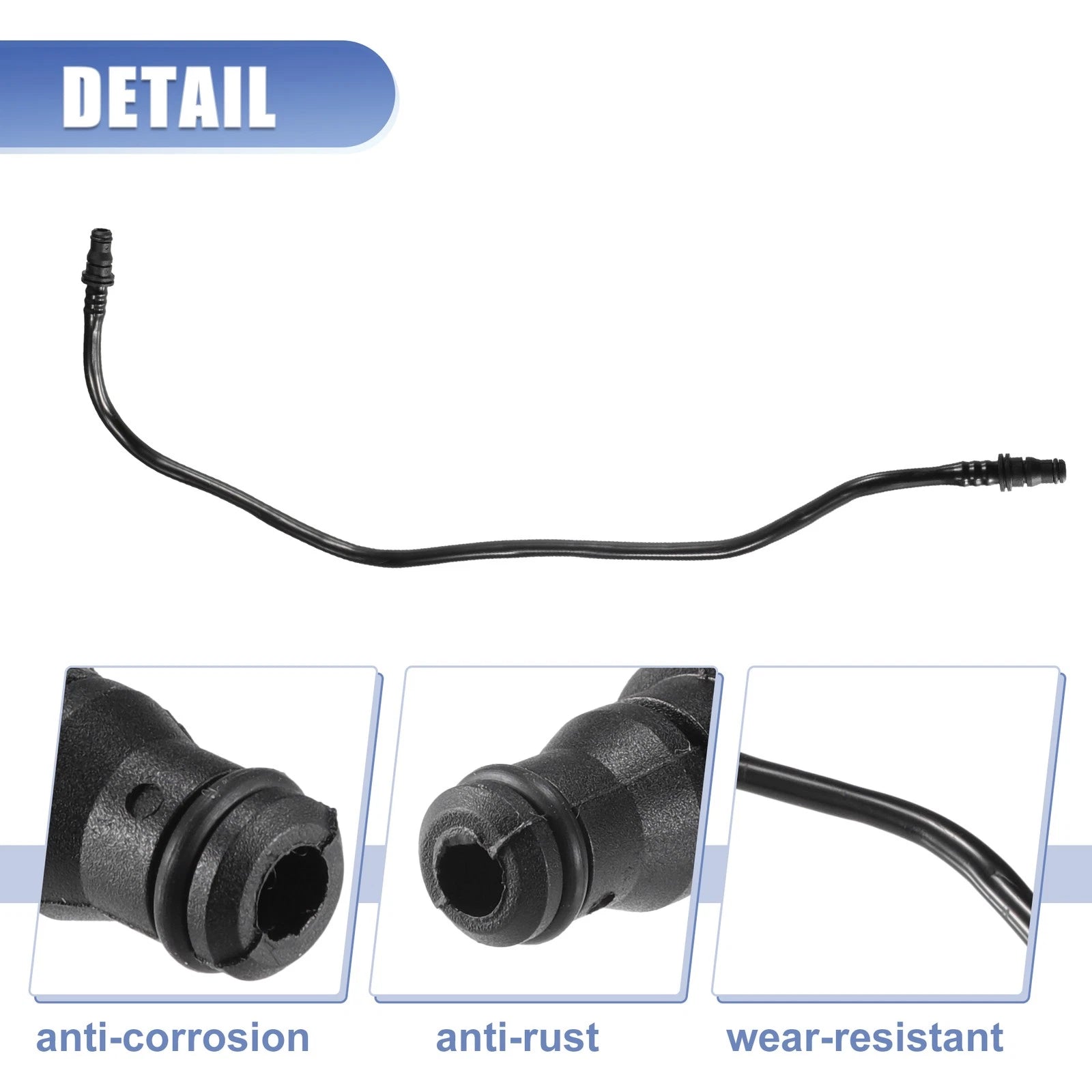 Heater Hose Radiator Expansion Tank Pipe Replacement for Mercedes-Benz E320 (2002–2006)