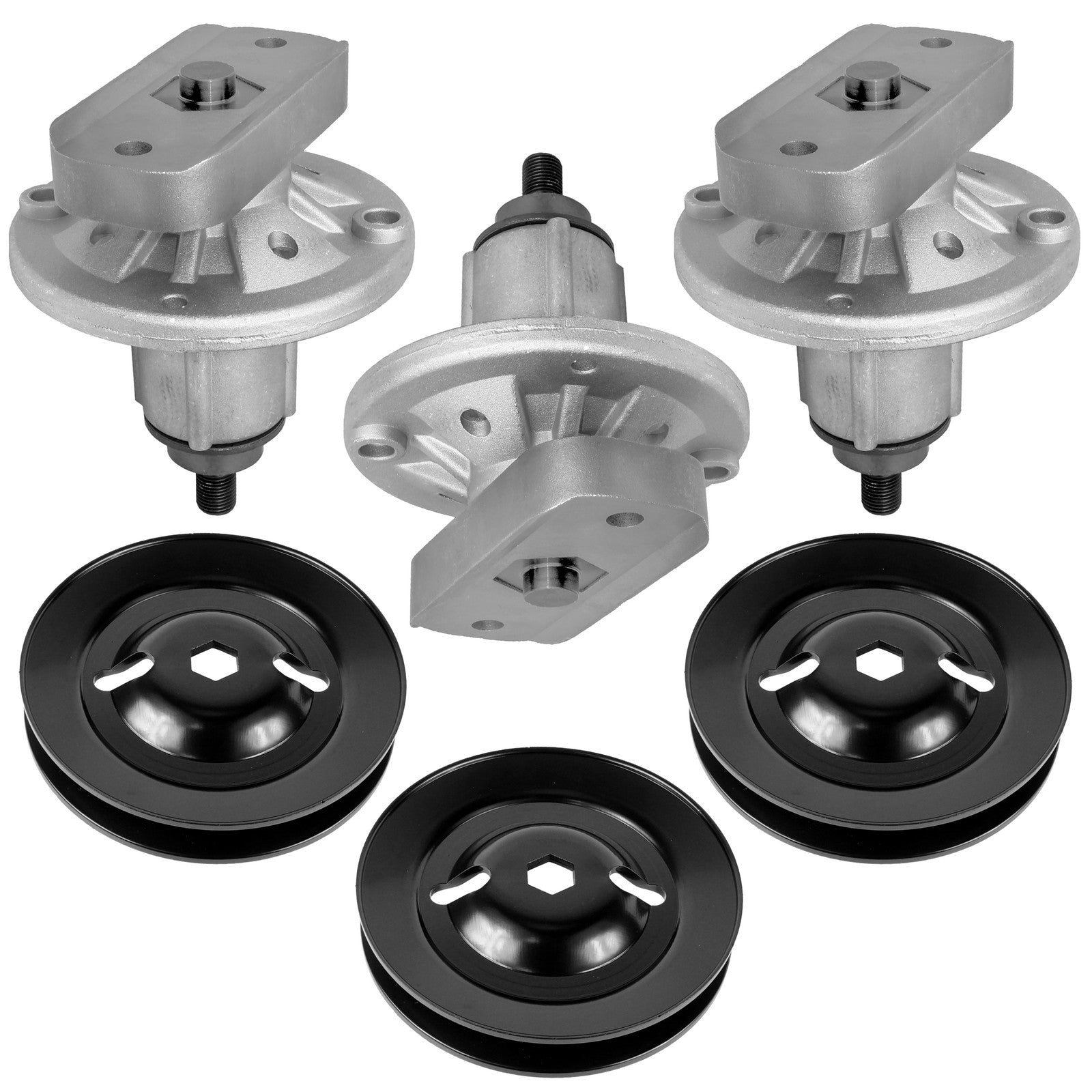 Deck Spindle and Pulley Replacement for John Deere (2000–2019)