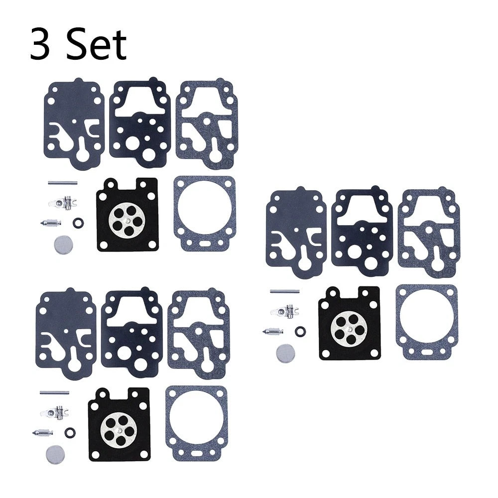 Set of 3 Carburetor Repair Kits for Walbro WYC Series (K10-WYC)