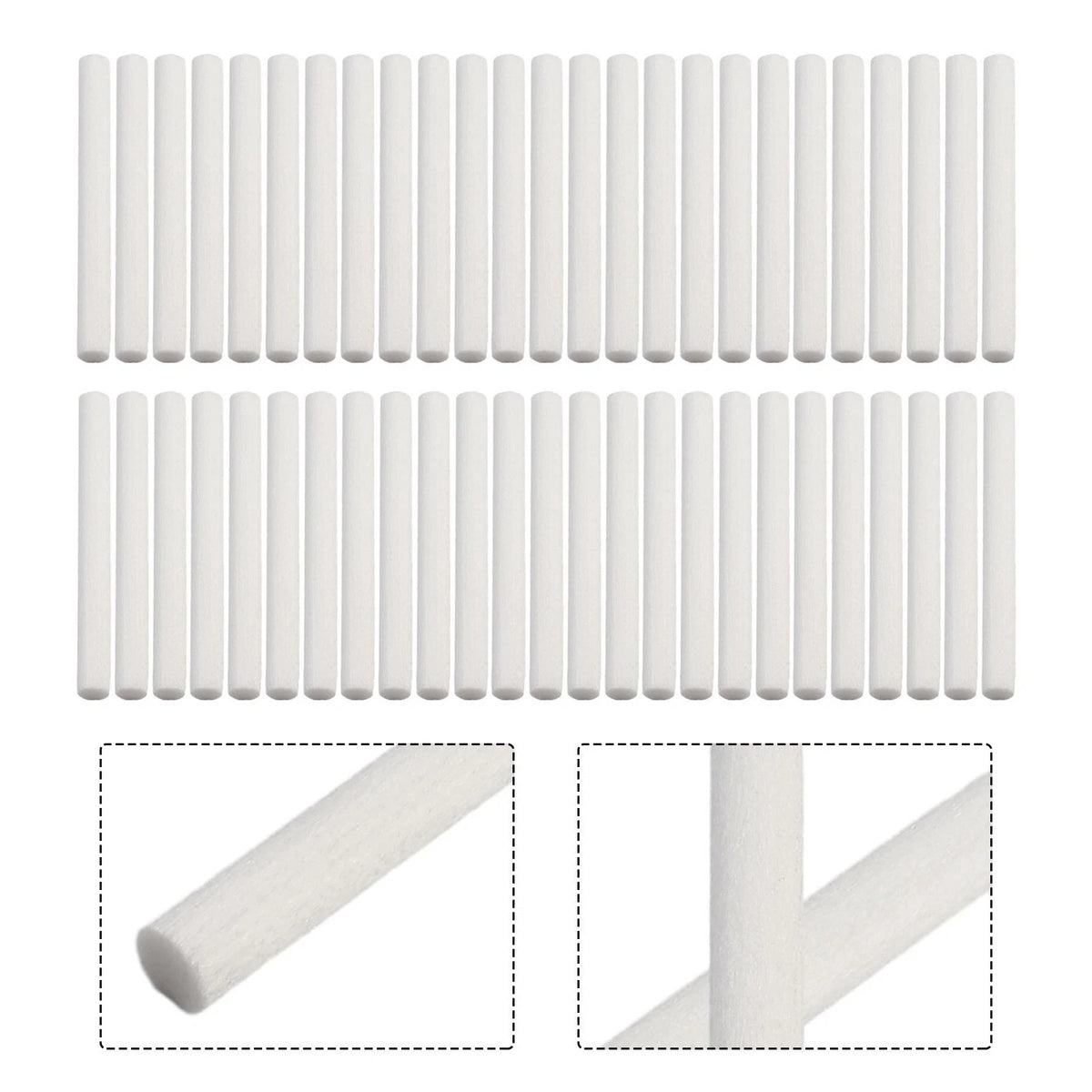 Pack of 50 Portable Car Humidifier Diffuser Replacement Filter Sponges
