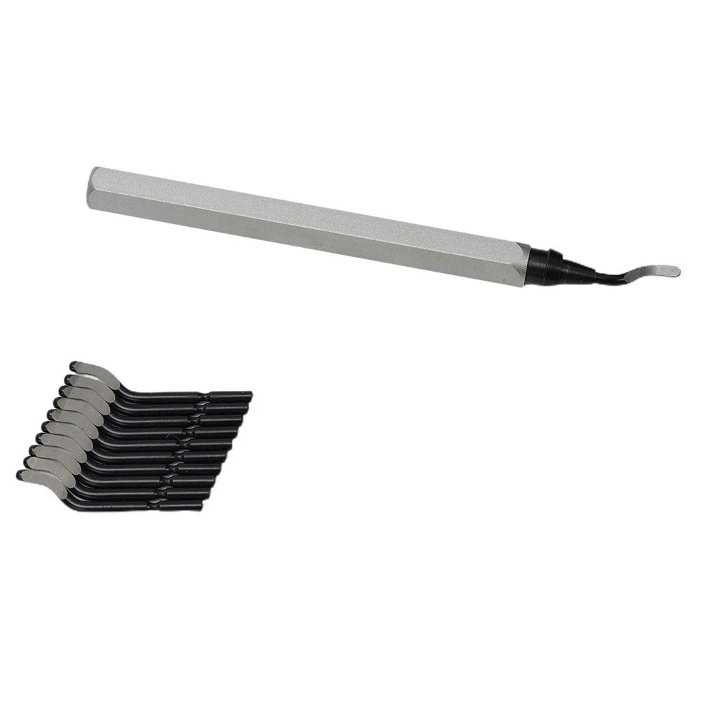 Deburring Tool 128x12mm for Edge Cleanup