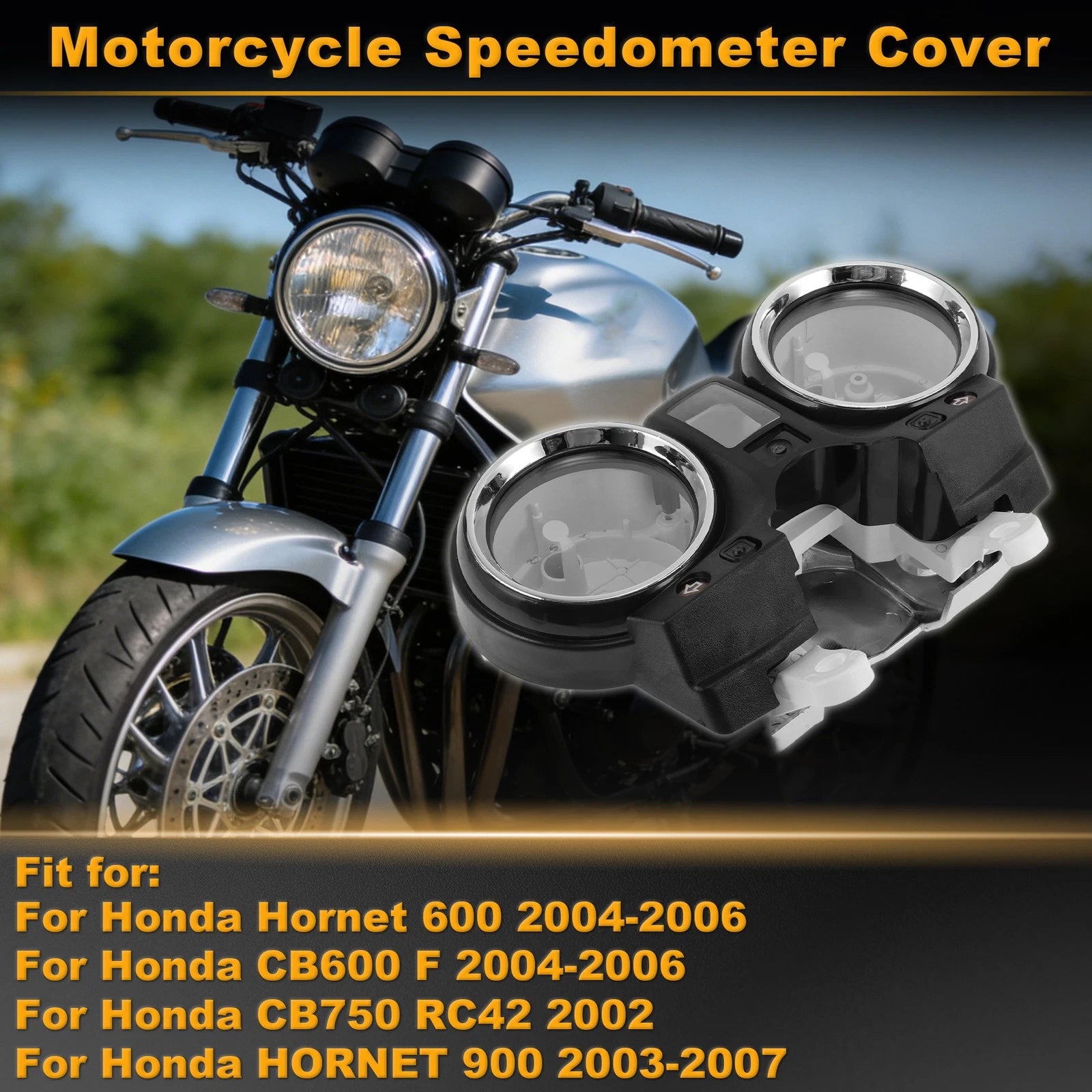 Speedometer Gauge Cover for Honda Hornet 600 (2004–2006) Plastic Replacement