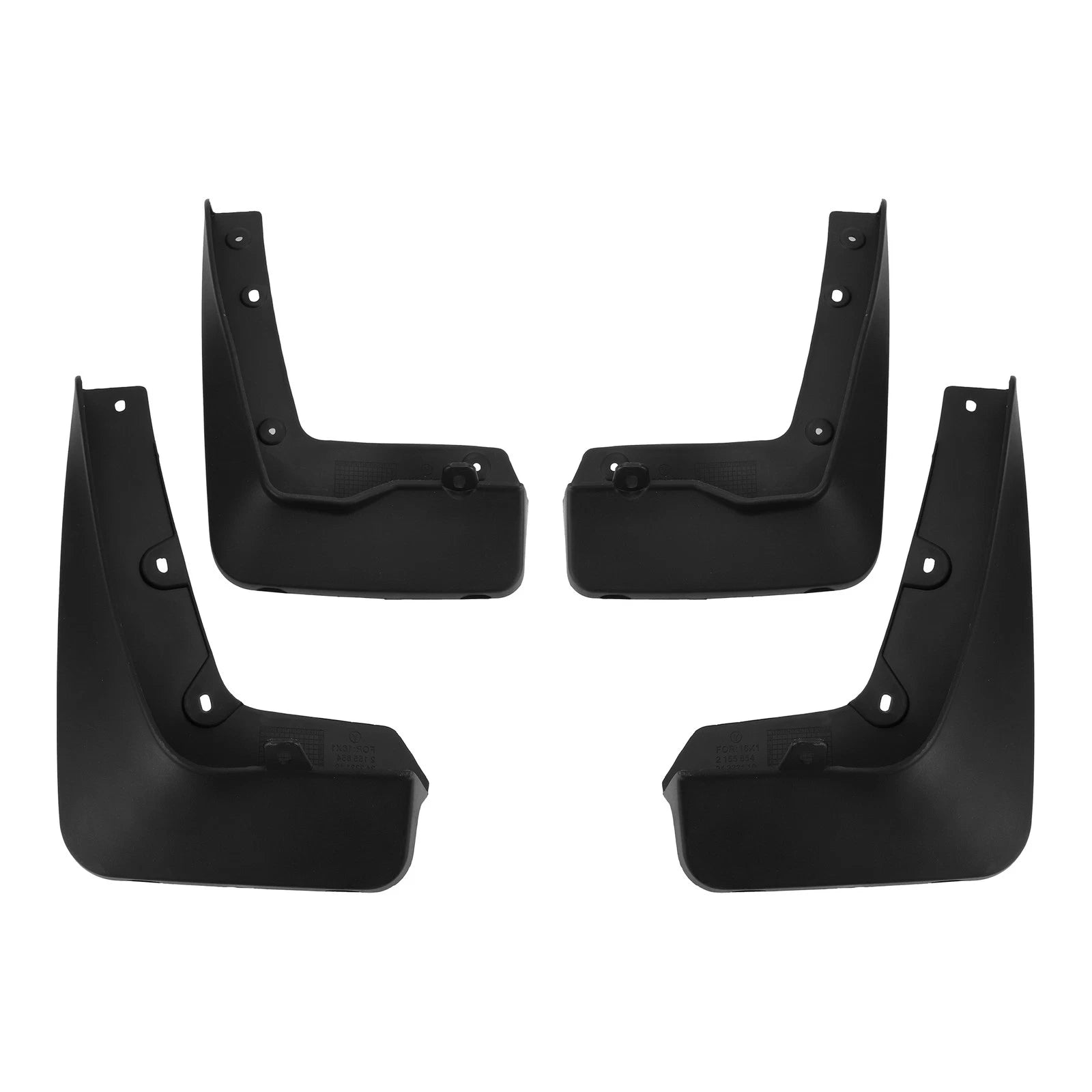 Mud Flaps Splash Guards 1 Set for BMW X1 (2016–2023)