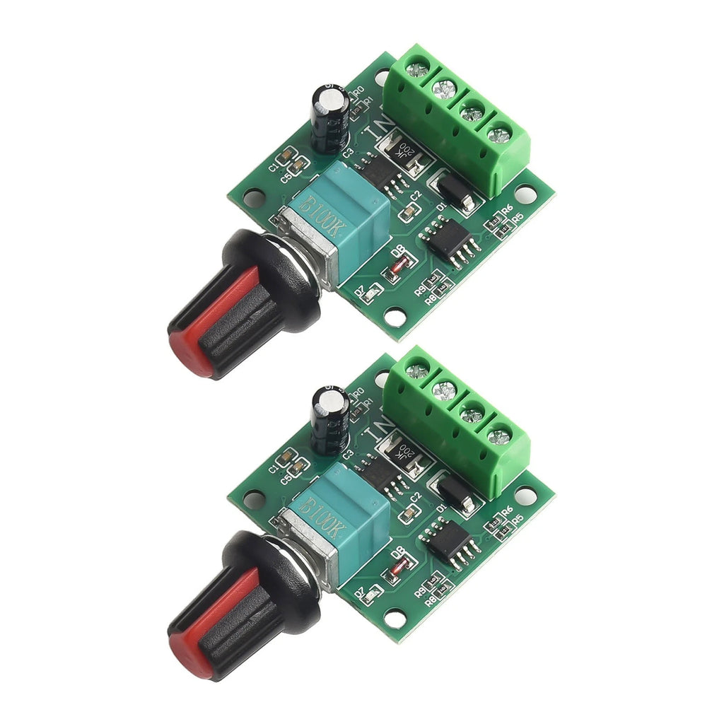 Speed Control Regulator for PWM DC Motors with Indicator Light