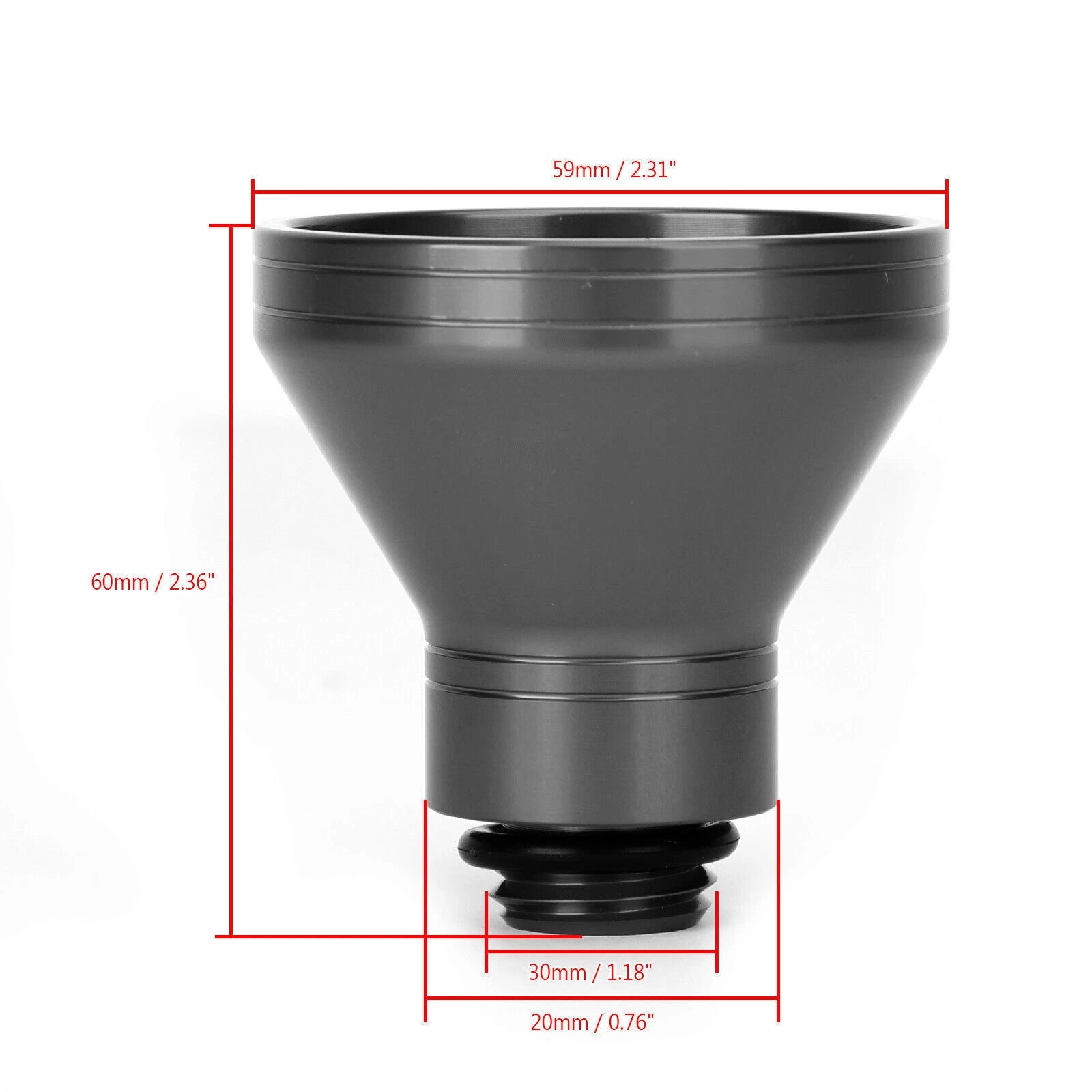Oil Filler Funnel 20mm for Universal Motorcycle (T9)