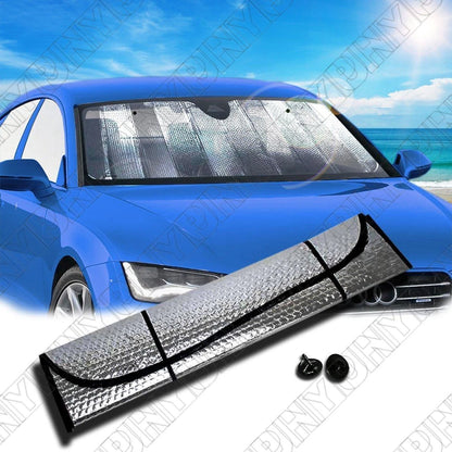1Pc Foldable Windshield Sun Shade Cover for Car (Universal Fit)