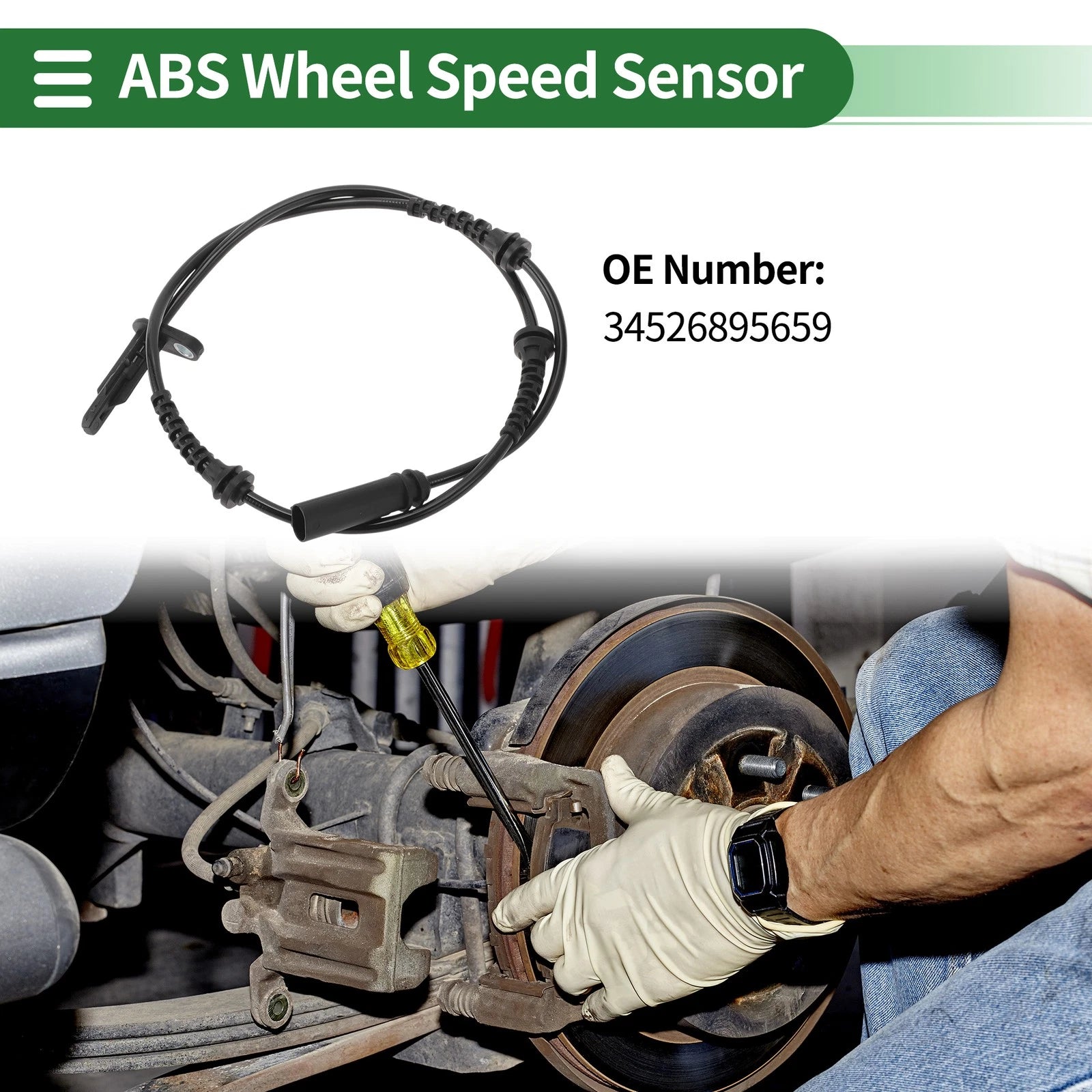 ABS Wheel Speed Sensor Front Left Replacement for BMW X3 (2018–2024)