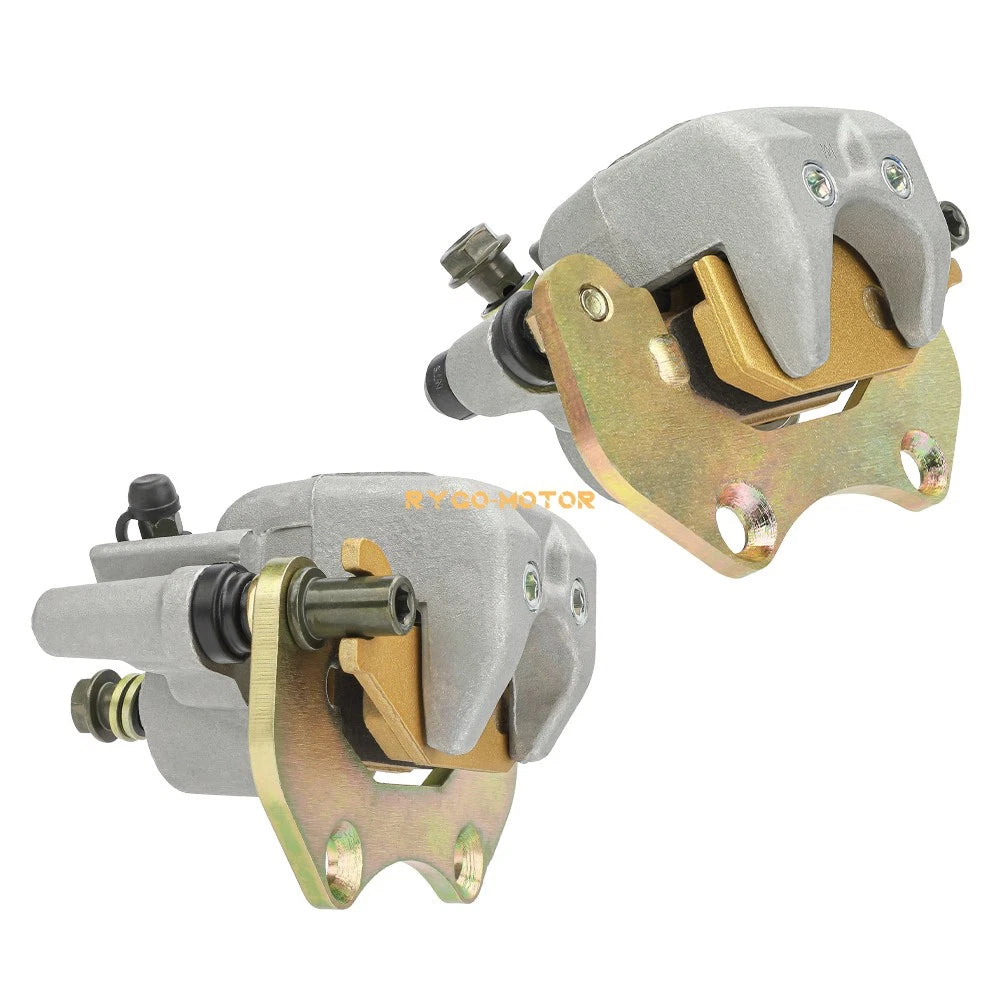 Front Left Right Brake Caliper with Pad for Can-Am (705600576, 705600575)