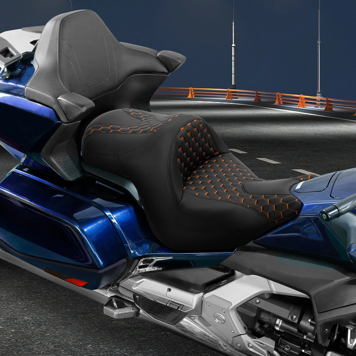 Driver & Passenger Seat for Honda Goldwing 1800 GL1800 (2018–2023)
