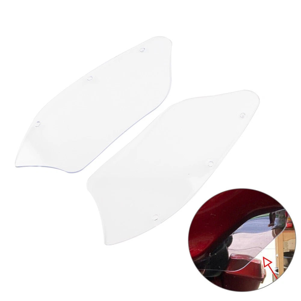 Wind Deflectors for Harley Dyna, Heritage, Softail, Road King (Batwing)