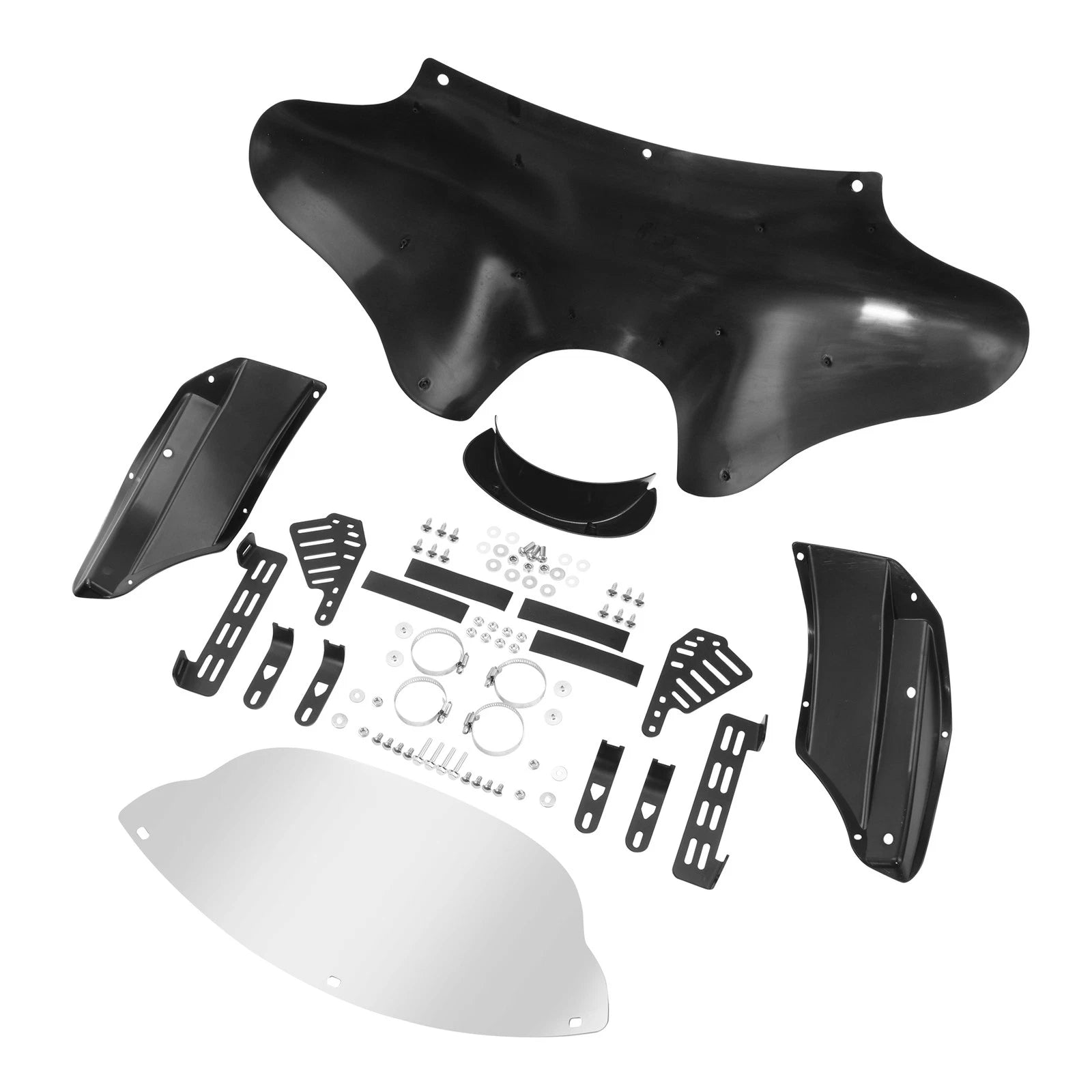 Batwing Fairing Windscreen Hardware Kit for Yamaha V Star 1100 (2000–2009)
