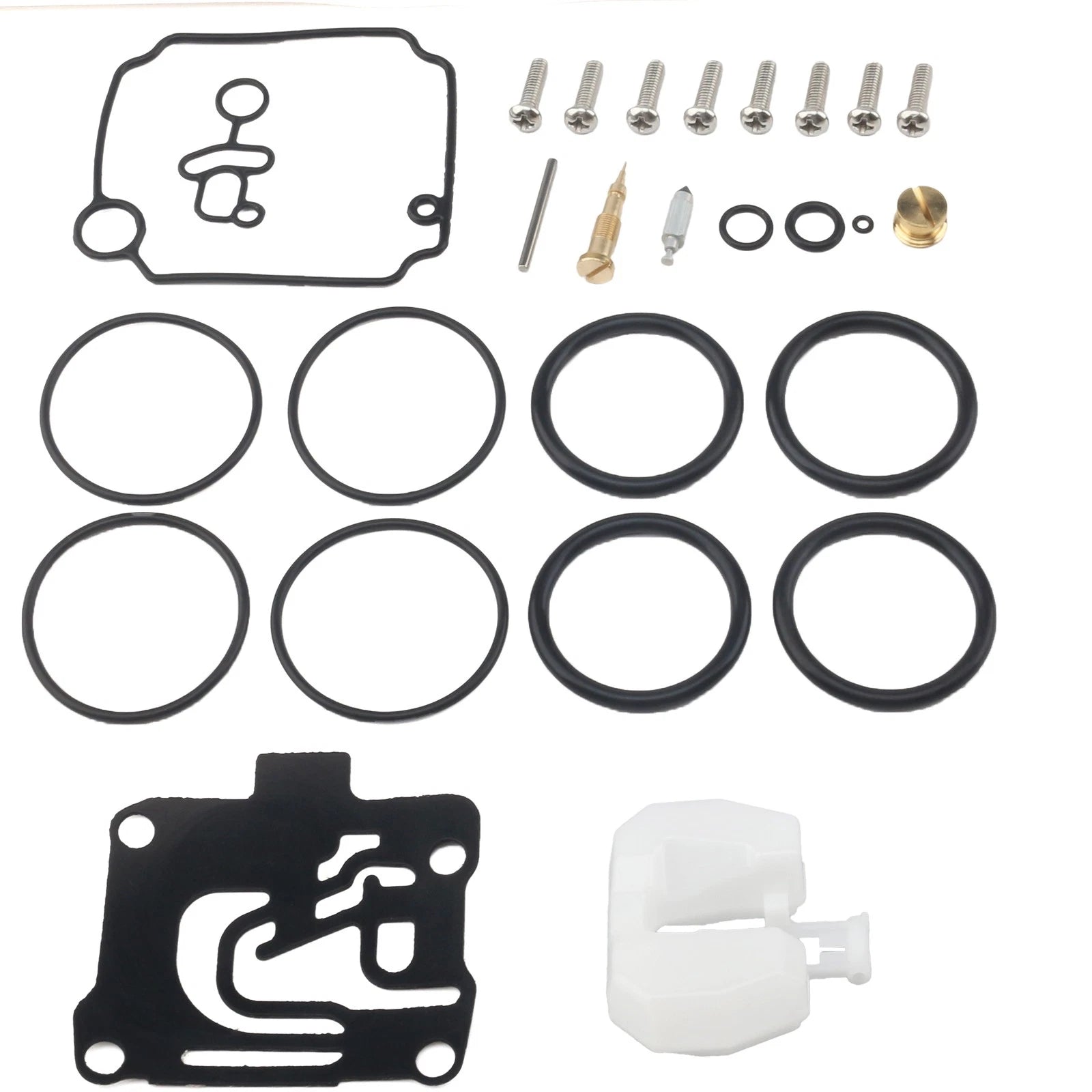 Carburetor Kit for Yamaha 50 HP 4 Stroke (62Y-W0093-11-00, 62Y-W0093-10-00)