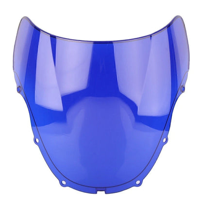 Front Windshield Double Bubble for Honda CBR600 F4 (1999–2000) Blue