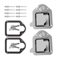 Replacement Paddle Lock Kit for Truck Toolbox Trailer UTV Campervan with 4 Keys