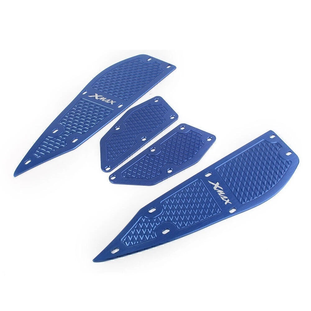 Footboard Step Footrest Plate for Yamaha XMAX300 (2017–2018) - Blue