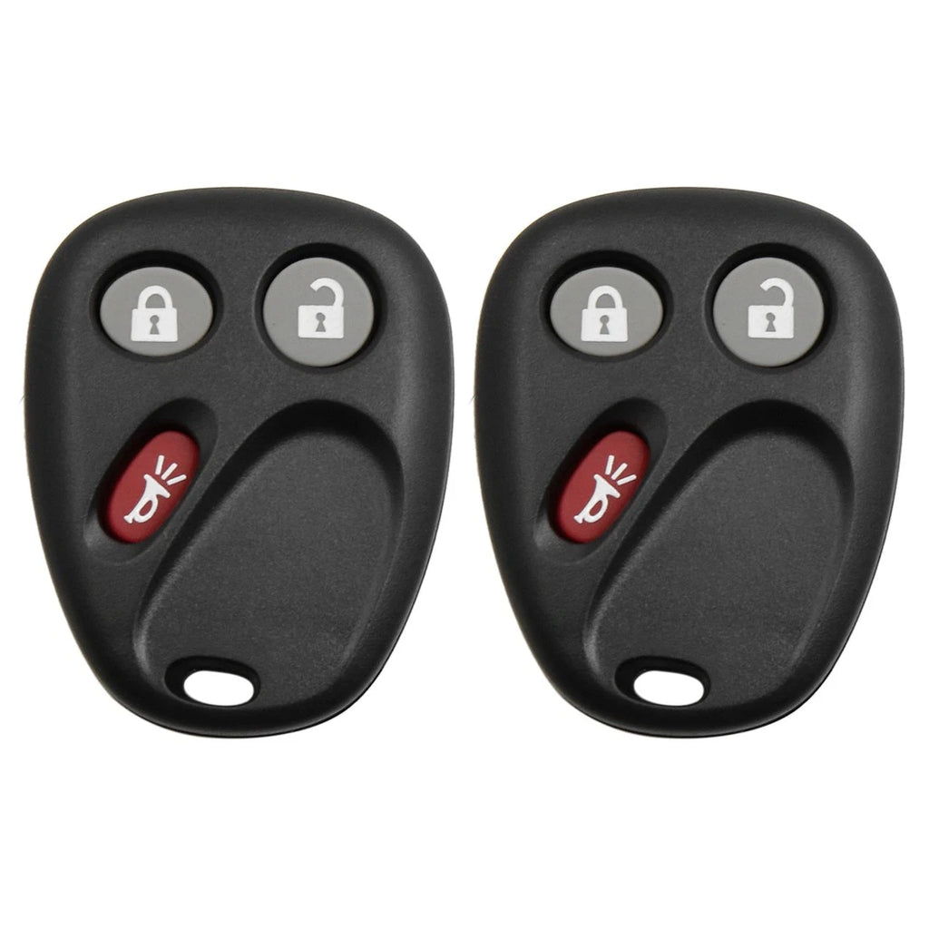 2pcs Keyless Entry Fob Remote Case Replacement for Chevrolet (2016–2024)