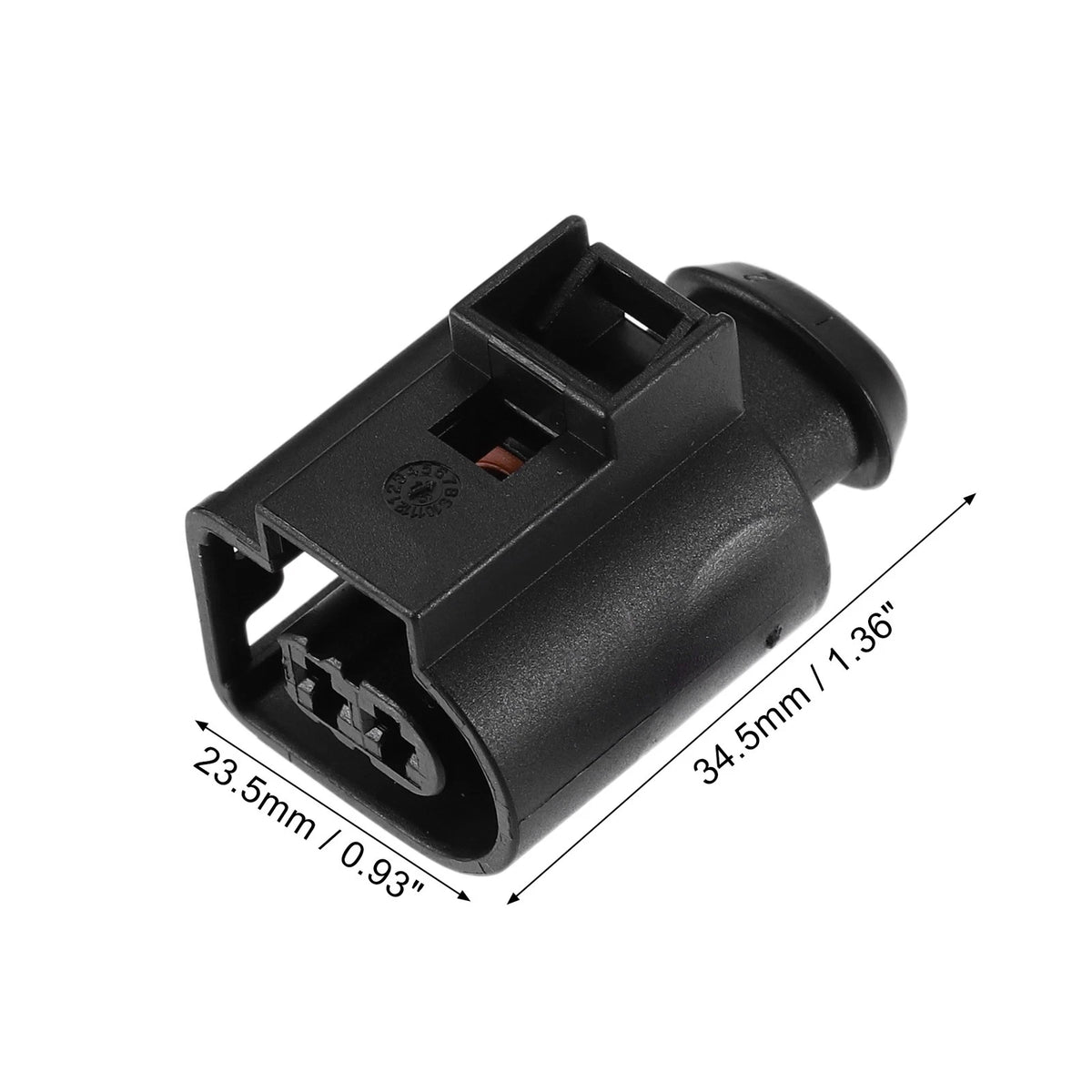 Set of 1 Waterproof Electrical Horn Connector for Volkswagen Golf (2006–2012)