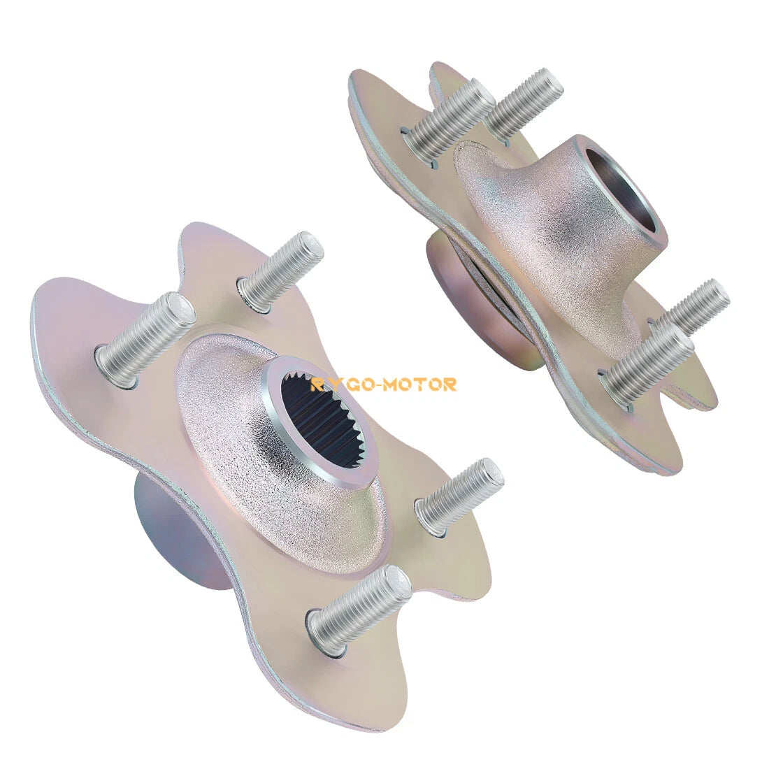 Set of 2 Rear Wheel Hubs for Yamaha Wolverine 350, Grizzly 350 (2006–2011)