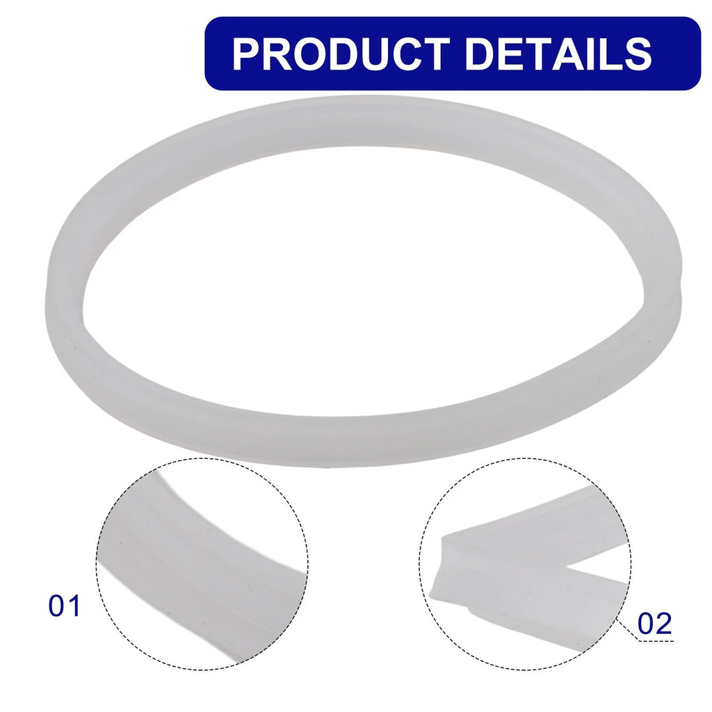 Silicone Sealing Ring for Sausage Processing Machines (3L, 5L, 7L)