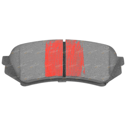 Rear Disc Brake Pads Set for Lexus LX470 (1998–2007) UZJ100R 2UZ-FE