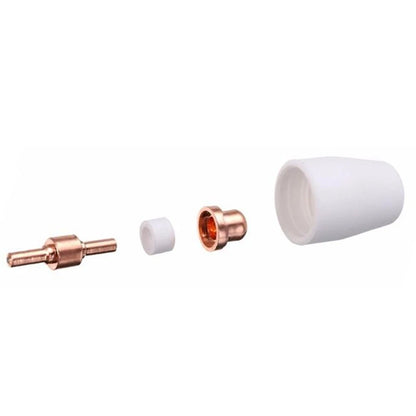 PT31 Plasma Torch Maintenance Copper Electrodes Nozzle Replacement