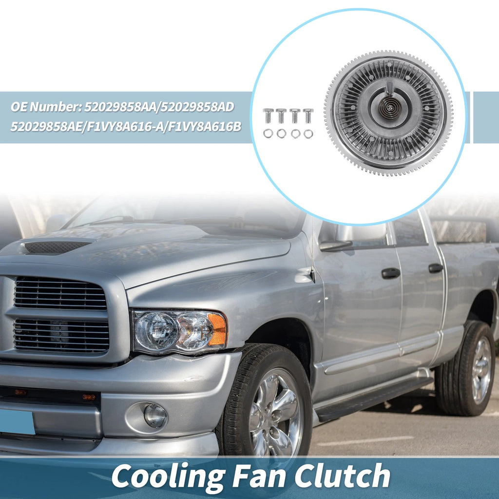 Engine Cooling Fan Clutch Replacement for Dodge Ram 1500 4.7L V8 (2002–2004)