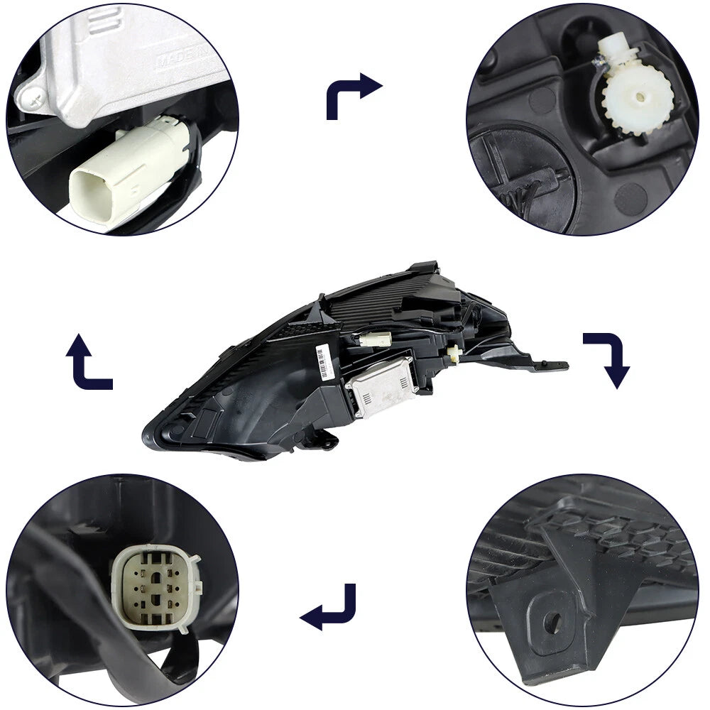LED Headlight Assembly for Chevrolet Malibu (2019–2021) Driver Left Side