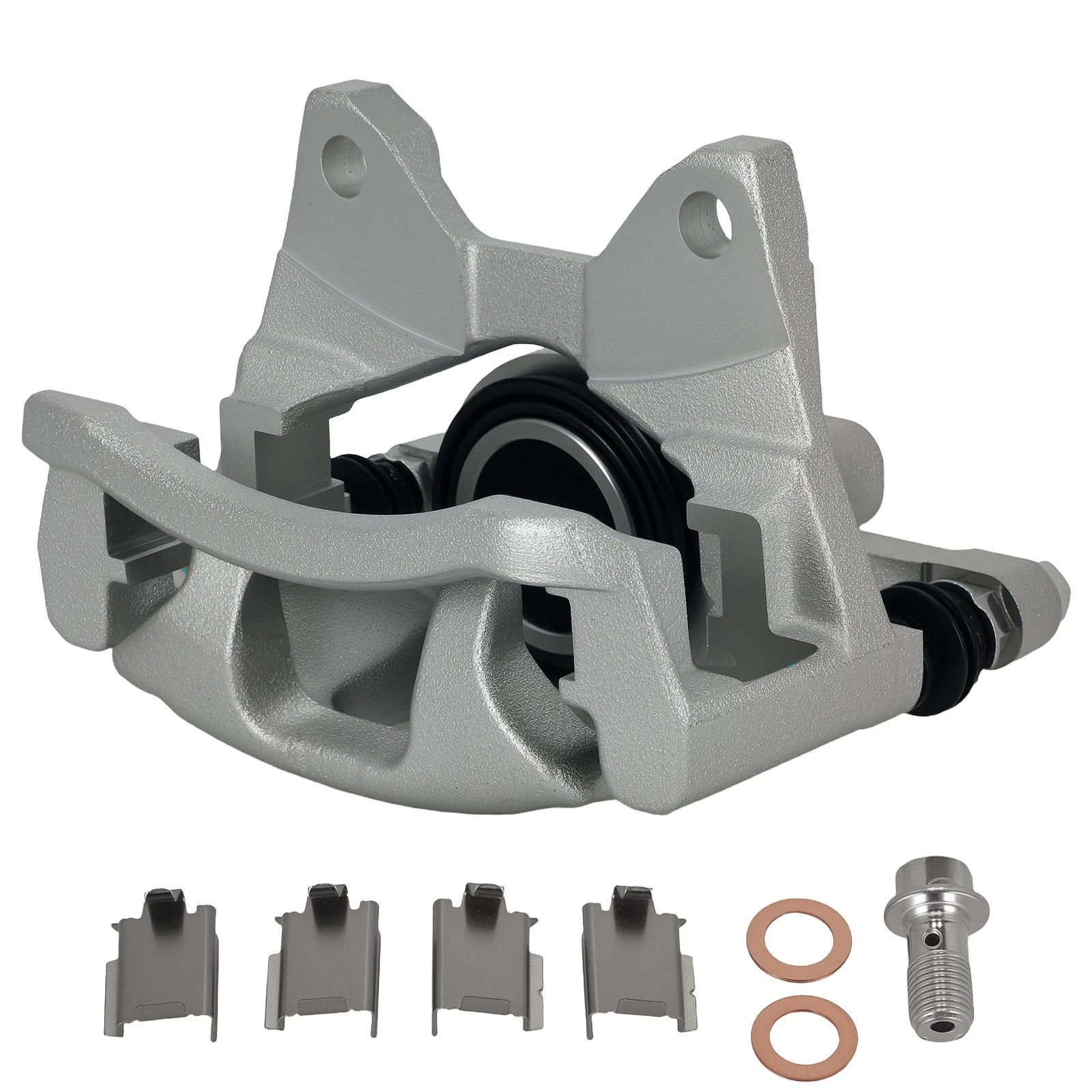Rear Left Disc Brake Caliper w/Bracket for Dodge Nitro (2007–2011) 1.89" Piston