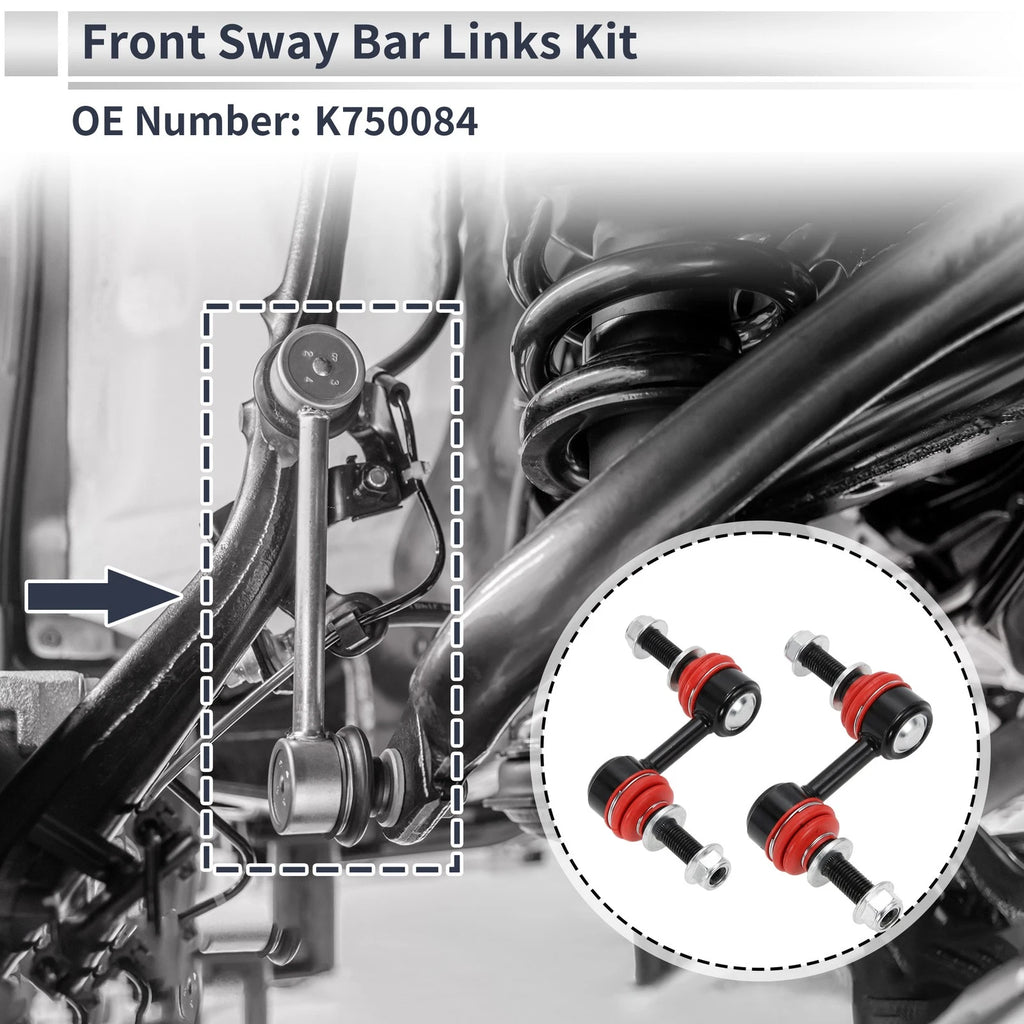 Front Stabilizer Bar Links Replacement for Subaru B9 Tribeca (2006–2007)