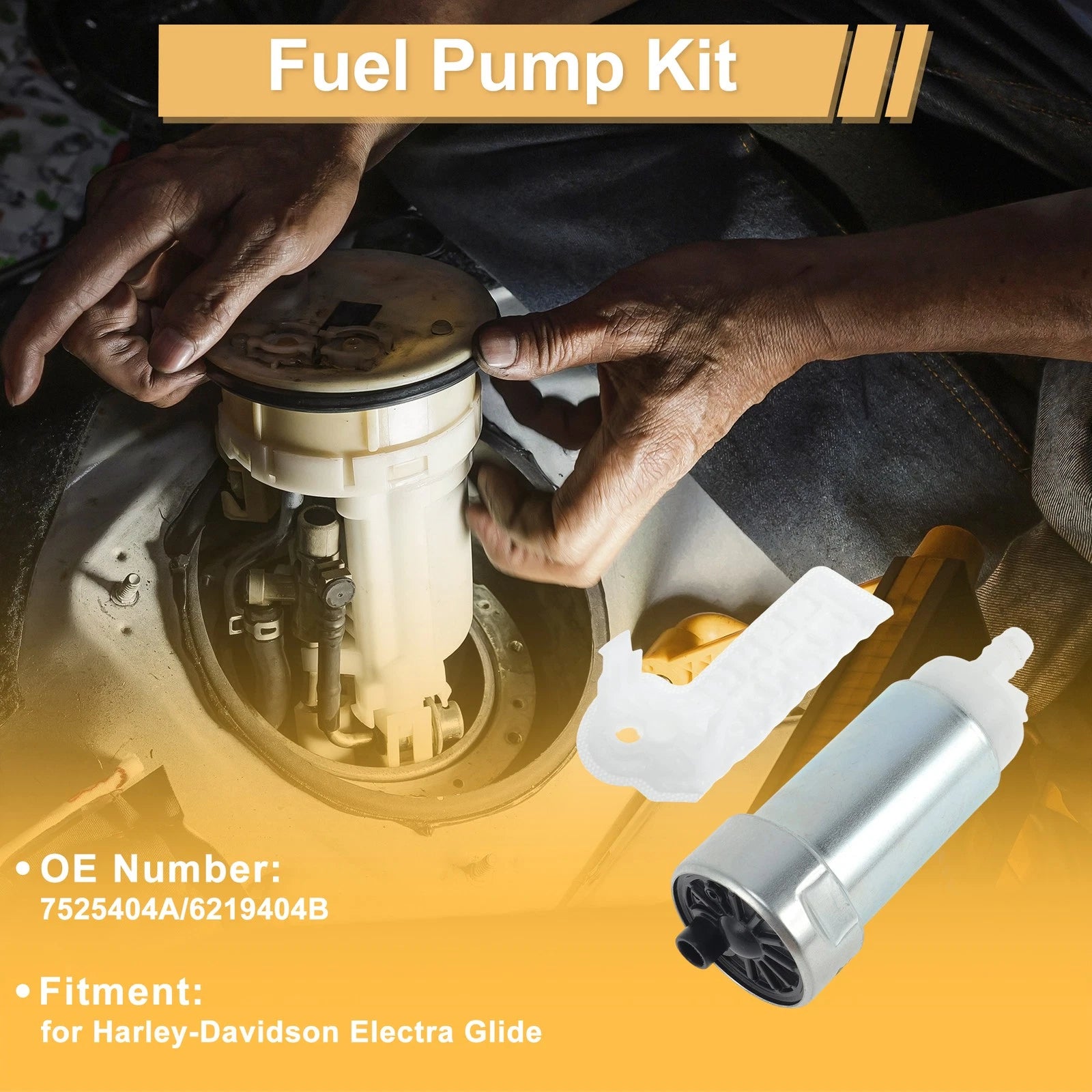 Fuel Pump Set for Harley-Davidson Electra Glide (7525404A)