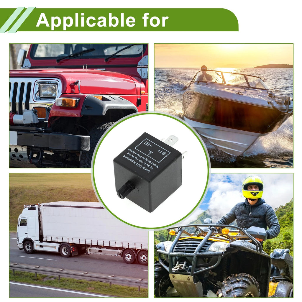 1 Pc 3 Pin 12V 10A Waterproof Auto Relay for Multiple Applications