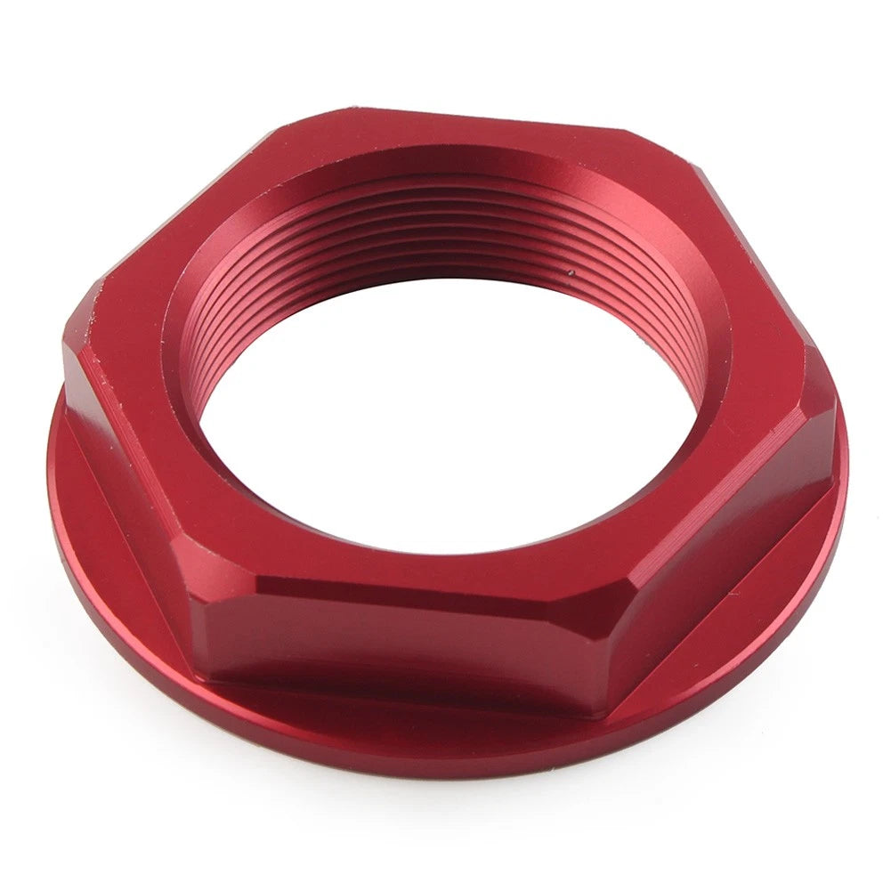 Triple Tree Stem Yoke Center Hole Nut for Motorcycle Universal