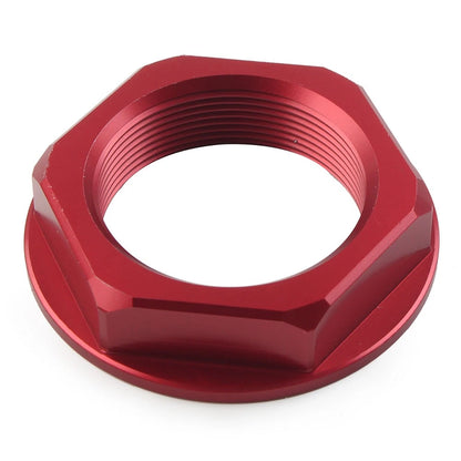 Triple Tree Stem Yoke Center Hole Nut for Motorcycle Universal