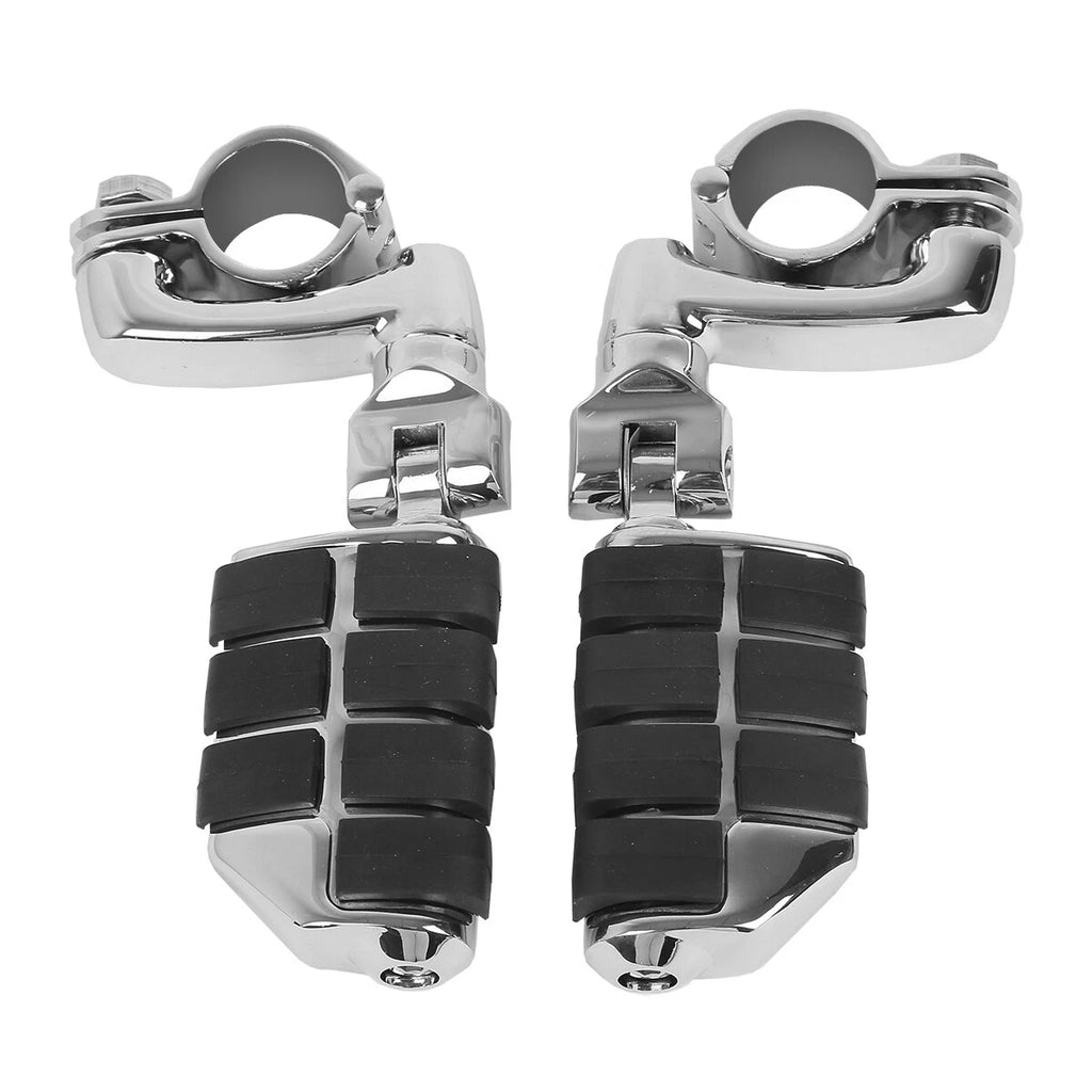 Foot Pegs for Harley Road King (1.25" 32mm Engine Bars)