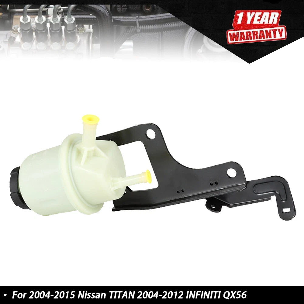 Power Steering Reservoir with Cap for Nissan Titan Armada (2004–2015)