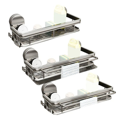 Suction Cup Sink Organizer Basket for Bathroom Wall Mount (2010–2023)