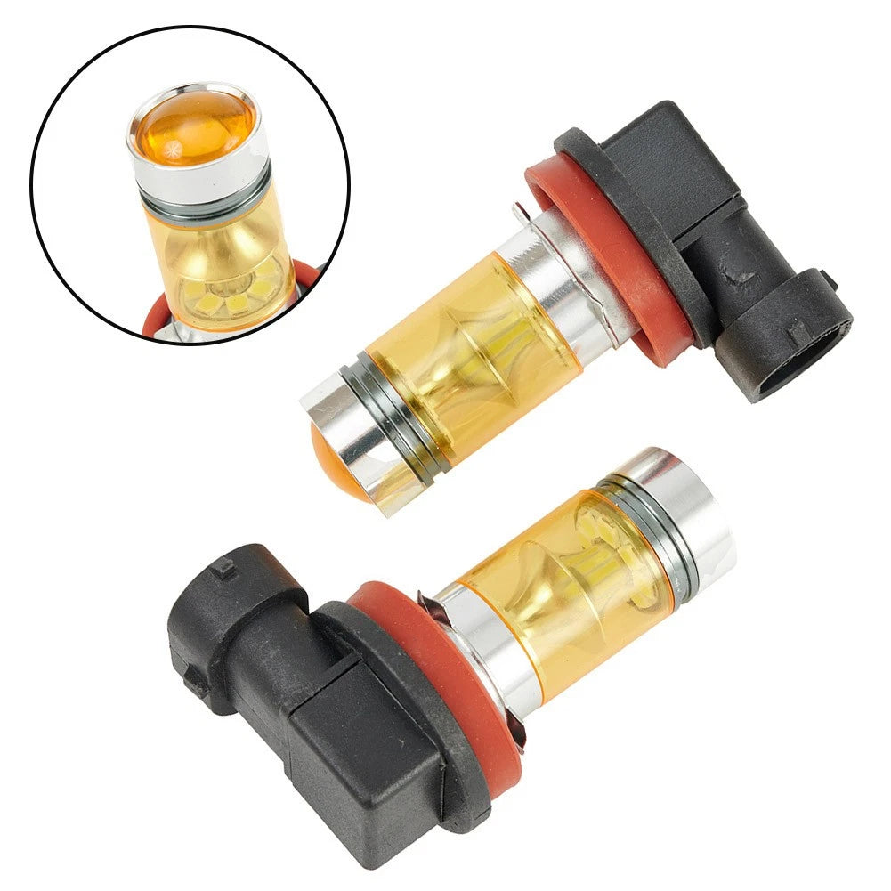 2X LED H8 H11 Fog Light Bulb for Various Vehicles