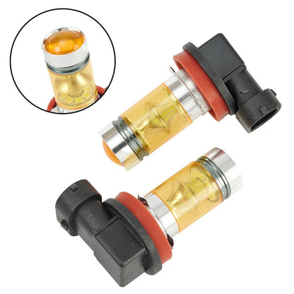2X LED H8 H11 Fog Light Bulb for Various Vehicles