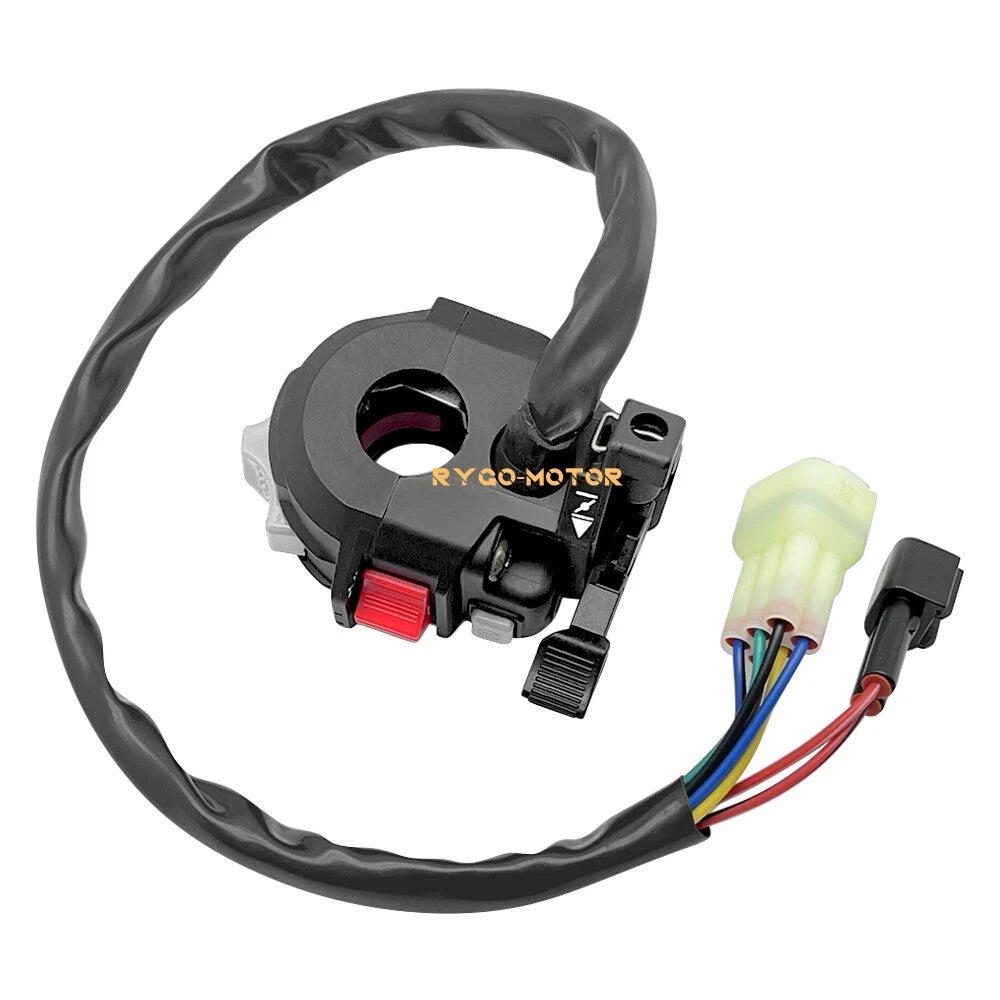 Left Handlebar Start Switch Headlight for Yamaha Wolverine 350 450 (1995–2018)