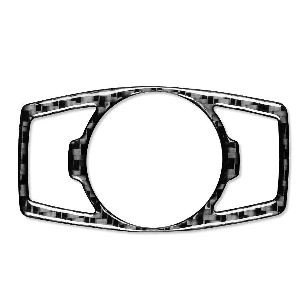 Headlight Switch Control Panel Trim for Ford Mondeo (2013–2019) Carbon Fiber Black