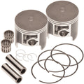 Dual Piston Kit for Yamaha WaveRunner 650 VXR LX Superjet STD 77MM (1993–1997)