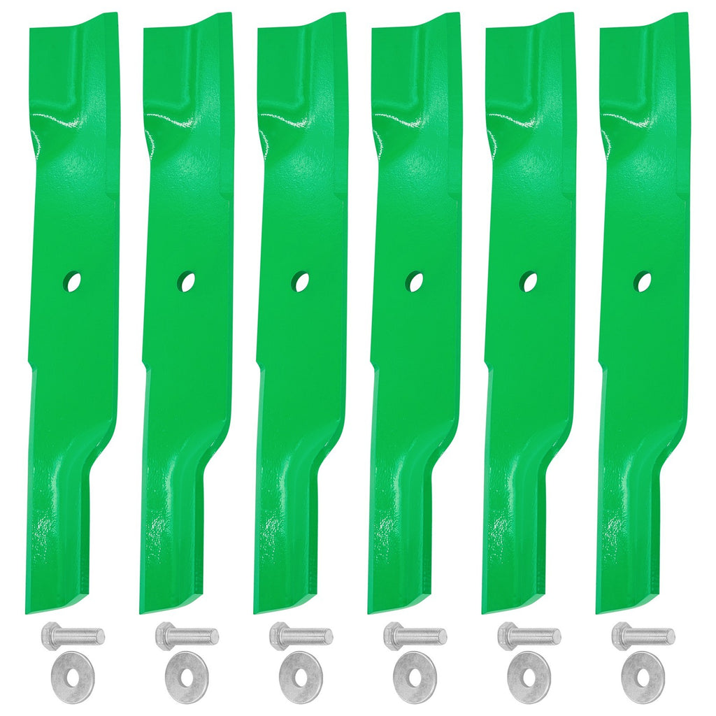 High Lift Blades with Bolts for Dixie Chopper Zee 1 Zee 2 (42 in)